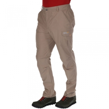 Regatta Mens Delph Polyester Cotton Durable Water Repellent Trousers 32L - Waist 32' (81cm)  Inside Leg 34'