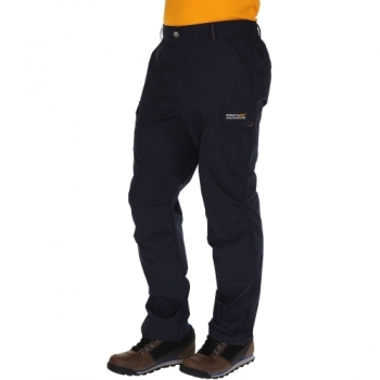 Regatta Mens Delph Polyester Cotton Durable Water Repellent Trousers 30S - Waist 30' (76cm)  Inside Leg 30'