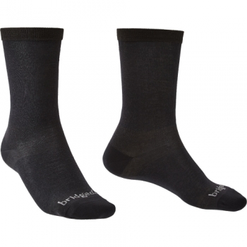 Bridgedale Mens LINER Base Layer Coolmax Lycra Walking Socks X-Large - UK 12+ (EU 48+  US 13+)