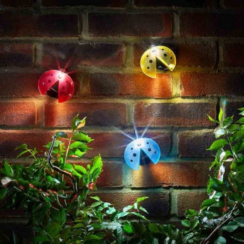 Smart Garden Lady Bug Light- 4 Pack