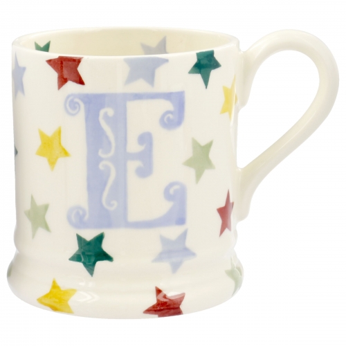 Emma Bridgewater Polka Stars Alphabet Mug, 310ml, A