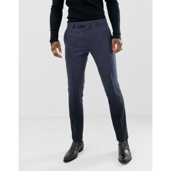 Twisted Tailor super skinny suit trouser in navy ombre