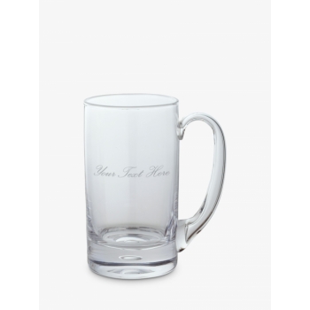 Dartington Crystal Personalised Exmoor Tankard, Palace Script Font