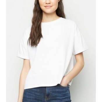 White Organic Cotton Boxy T-Shirt