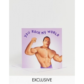 WACTT exclusive you rock my world card