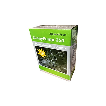 PondXpert SunnyPump  250 Solar-Powered Fountain Pump