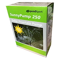 PondXpert SunnyPump  250 Solar-Powered Fountain Pump