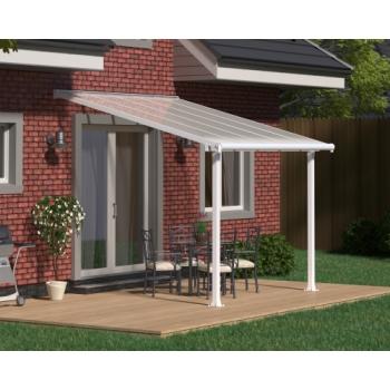 Palram-Canopia 3x3.05m Olympia Veranda Patio Cover White - Clear