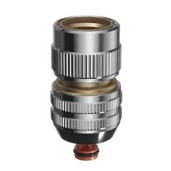 Claber 6-Sphere 1/2" -  5/8" Automatic Coupling with Aquastop