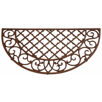 Fallen Fruits Cast Iron Half Round Doormat