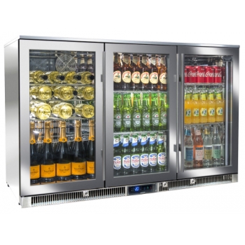 Blastcool Extremis XP3 Triple Door Outdoor Cooler with Glass Door (870mm High)