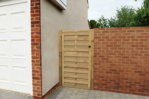 Forest Garden 6ft Europa Plain Gate (1.80m High)