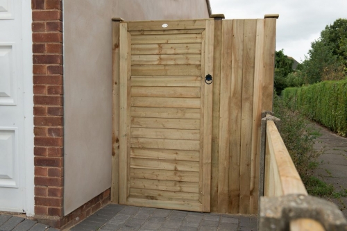 Forest Garden 6ft Pressure Treated Square Lap Gate (1.83m High)