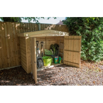 Forest Garden Apex Large Outdoor Store Pressure Treated (Installation Included)