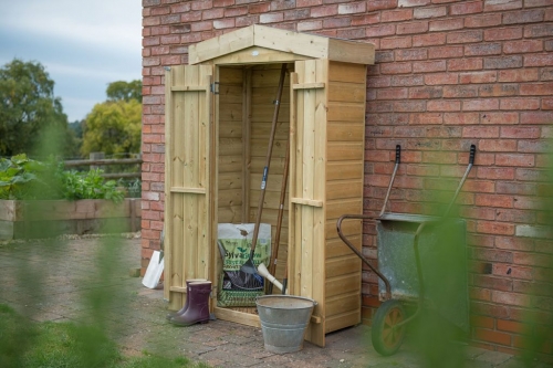 Forest Garden Shiplap Apex Tall Garden Store Pressure Treated