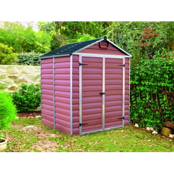 Palram-Canopia Skylight 6x5 Amber Polycarbonate Shed