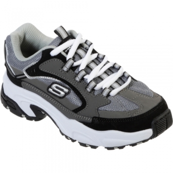 Skechers Boys Stamina-Cutback Lace Up Athletic Sports Shoes UK Size 12 (EU 30  US 13)